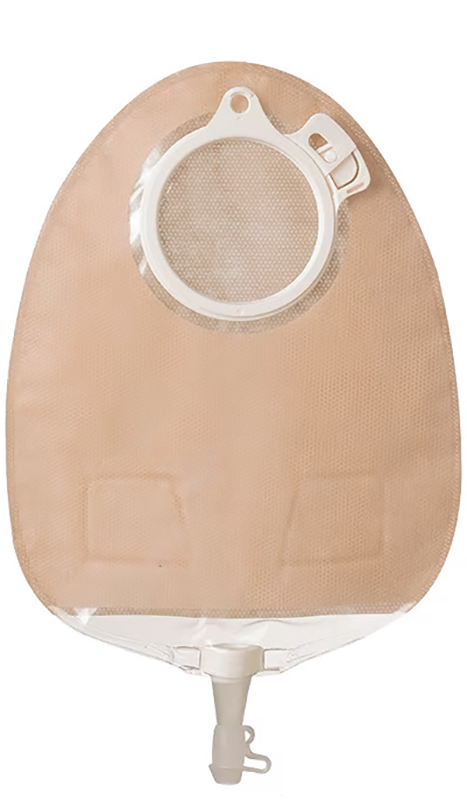 SACCA PER UROSTOMIA CON MULTICHAMBER TRASPARENTE SISTEMA A 2 PEZZI SENSURA CLICK 40 MM MIDI 430 ML 30 PEZZI - farmacia187.it