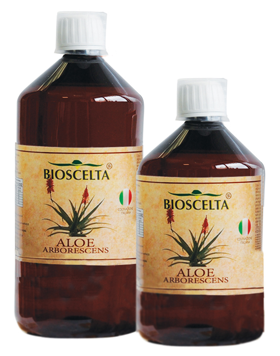 RAIHUEN ALOE ARBORESCENS PURO SUCCO BIOSCELTA 1000 ML - farmacia187.it