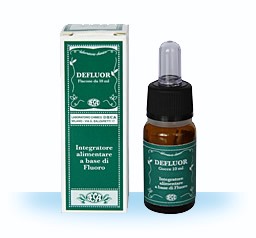 DEFLUOR GOCCE 10 ML - farmacia187.it