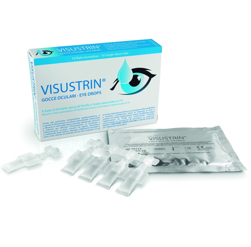 VISUSTRIN GOCCE OCULARI 10 MONODOSE 0,5 ML - farmacia187.it