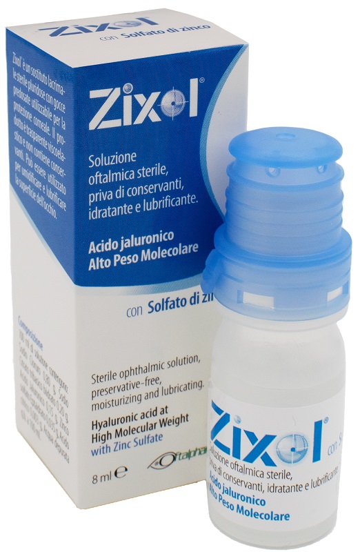 SOLUZIONE OFTALMICA ZIXOL PLURIDOSE 8 ML - farmacia187.it