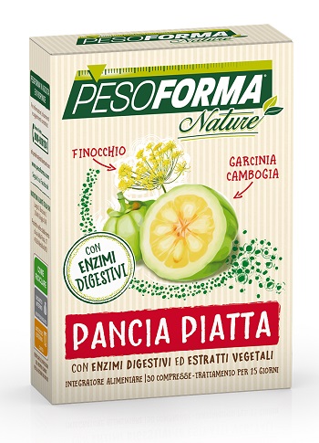 PESOFORMA NATURE PANCIA PIATTA 30 COMPRESSE - farmacia187.it