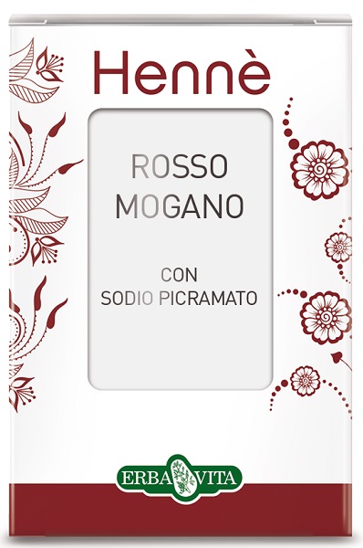 HENNE COLORANTE CAPELLI ROSSO MOGANO 100 G - farmacia187.it