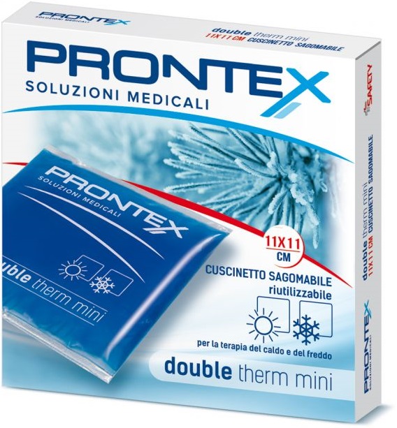 PRONTEX CUSCINETTO IN GEL RIUTILIZZABILE DOUBLE THERM 11X11CM - farmacia187.it