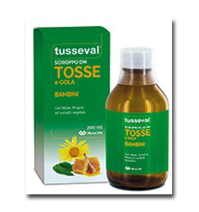 TUSSEVAL SCIROPPO TOSSE BAMBINI 200 ML - farmacia187.it
