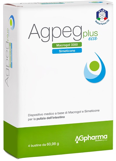 AGPEG PLUS ESSE 4 BUSTE OROSOLUBILI DA 60,98 G - farmacia187.it