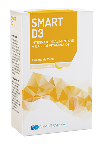 SMART D3 GOCCE 15 ML GUSTO BANANA - farmacia187.it