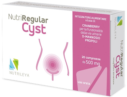 NUTRIREGULAR CYST 20 CAPSULE 500 MG - farmacia187.it