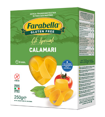 FARABELLA CALAMARI SENZA GLUTINE 250 G - farmacia187.it