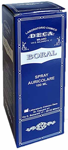 BORAL SPRAY AURICOLARE 100 ML - farmacia187.it