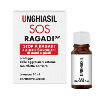 UNGHIASIL SOS RAGADI FLACONE 10 ML CON PENNELLINO E 9 CEROTTI COPRIVERRUCA - farmacia187.it