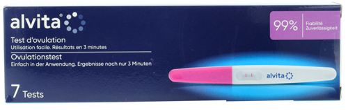 TEST DI OVULAZIONE ALVITA 7 PEZZI - farmacia187.it