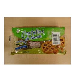 HAPPY FARM CROSTATA ALLA NOCCIOLA SENZA GLUTINE 180 G - farmacia187.it