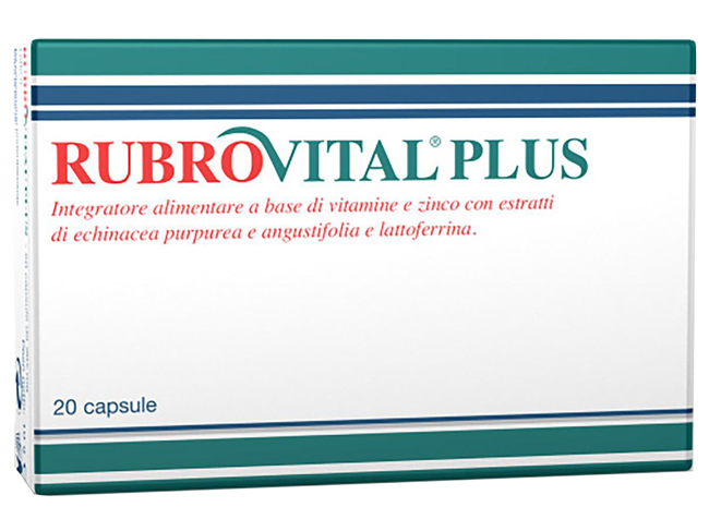 RUBROVITAL PLUS 20 CAPSULE - farmacia187.it