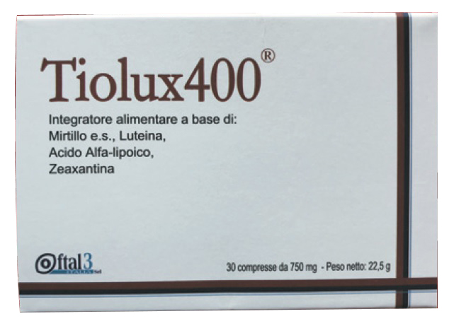 TIOLUX 400 30 COMPRESSE - farmacia187.it