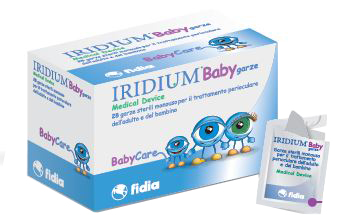 GARZA OCULARE MEDICATA IRIDIUM BABY 28 PEZZI - farmacia187.it