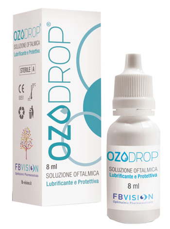 OZODROP LIPOZONEYE SOLUZIONE OFTALMICA BASE DI OLIO OZONIZZATO IN FOSFOLIPIDI 8 ML - farmacia187.it