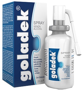 GOLADEK SPRAY NO ALCOOL 25 ML - farmacia187.it