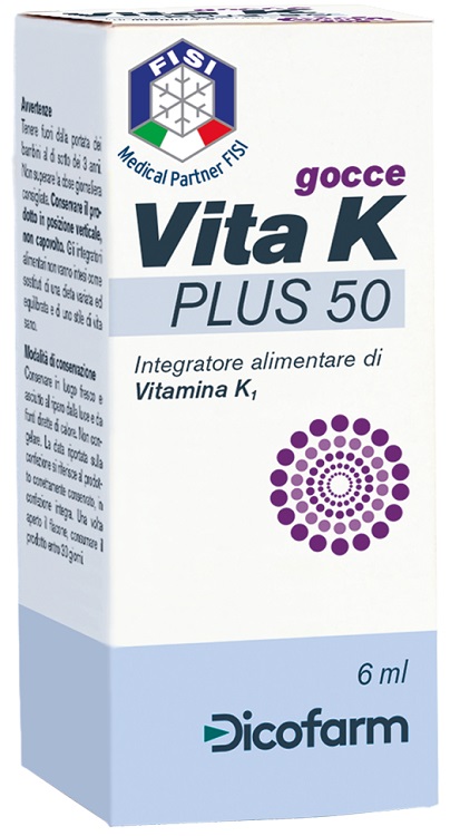 VITA K PLUS 50 GOCCE 6 ML - farmacia187.it