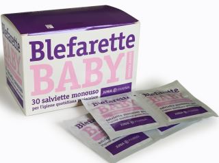 BLEFARETTE BABY SALVIETTINE OCULARI MEDICATE MONOUSO 30 PEZZI - farmacia187.it