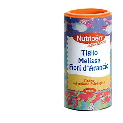 NUTRIBEN TISANA TIGLIO/MELISSA FIORI ARANCIO 200 G - farmacia187.it