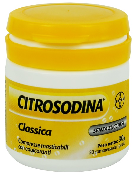 CITROSODINA CLASSICA 30 COMPRESSE MASTICABILI - farmacia187.it