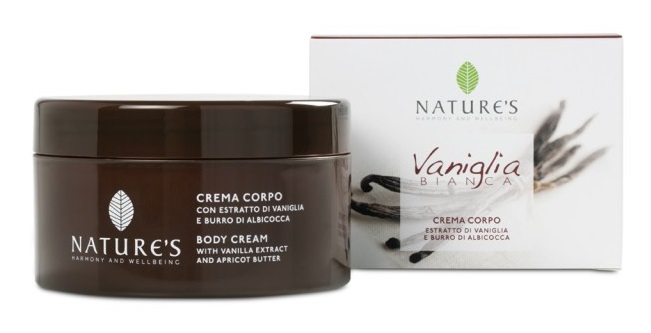 NATURE'S VANIGLIA BIANCA CREMA CORPO 200 ML - farmacia187.it