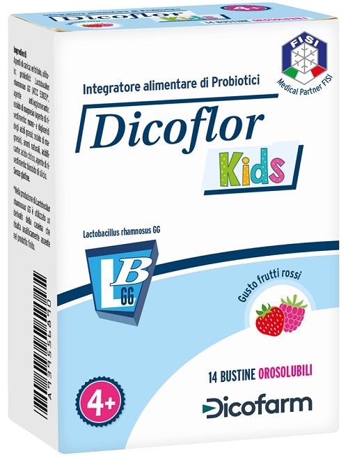 DICOFLOR KIDS 14 BUSTE - farmacia187.it