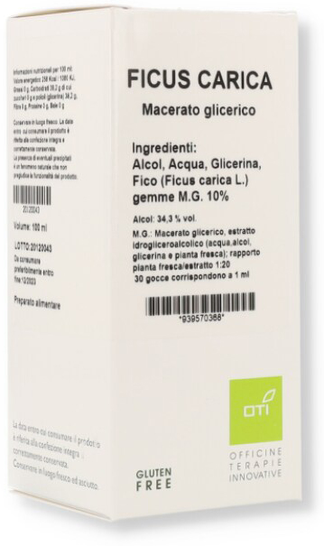 FICUS CARICA MACERATO GLICERICO 10% GOCCE 100ML - farmacia187.it