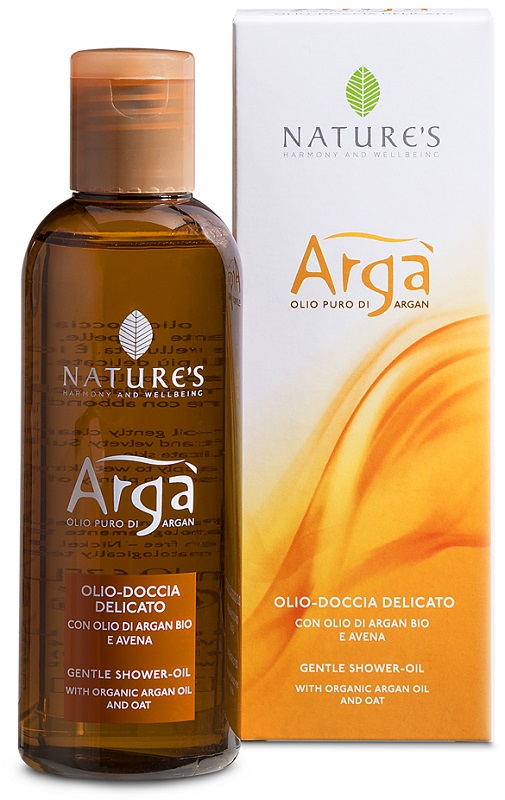 ARGA' OLIO DOCCIA DELICATO 200 ML NATURE'S - farmacia187.it