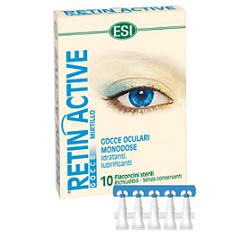 ESI RETIN ACTIVE MIRTILLO GOCCE OCULARI 10 FLACONCINI MONODOSE DA 0,5 ML - farmacia187.it