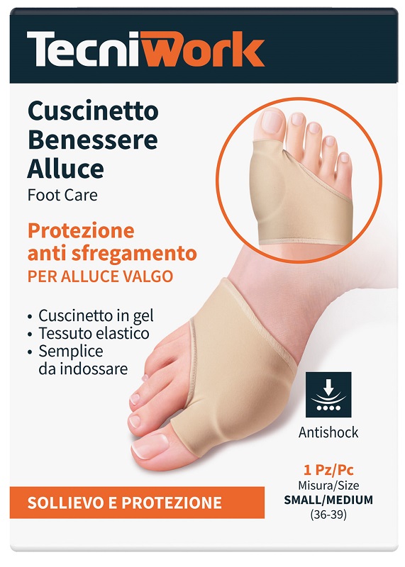 BENESSERE ALLUCE CUSCINETTO SMALL/MEDIUM 1 PEZZO - farmacia187.it