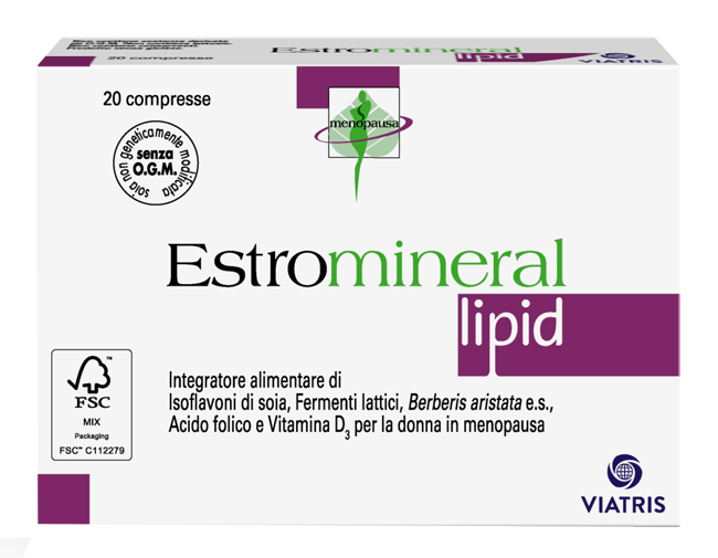 ESTROMINERAL LIPID 20 COMPRESSE - farmacia187.it
