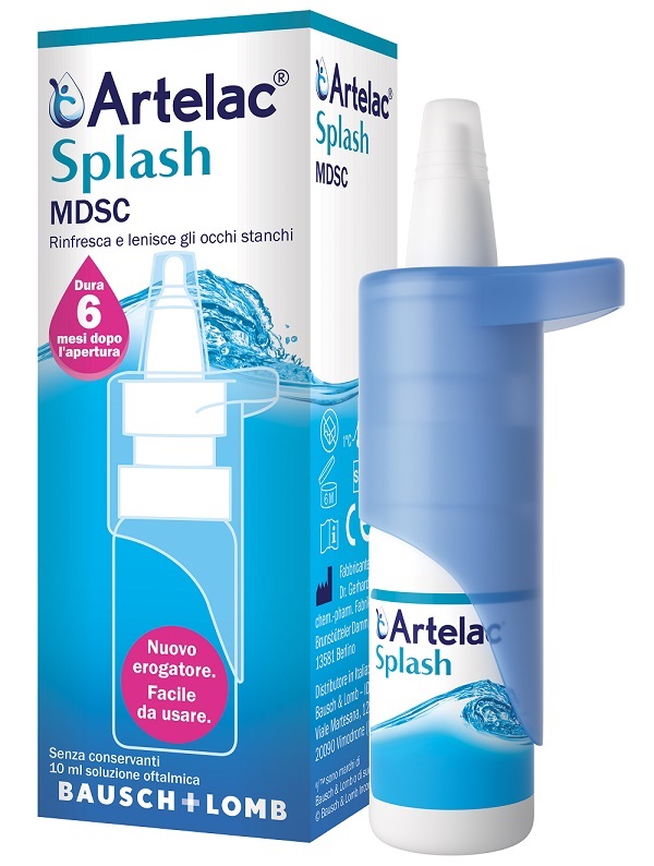 ARTELAC SPLASH GOCCE OCULARI 10 FLACONCINI MONODOSE 0,5 ML - farmacia187.it