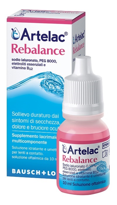 ARTELAC REBALANCE GOCCE OCULARI MULTIDOSE SENZA CONSERVANTI 10 ML - farmacia187.it