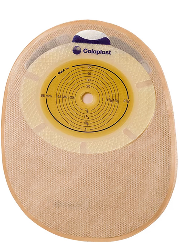 SACCA PER COLOSTOMIA CHIUSA RICOPERTA IN TESSUTO NON TESSUTOCON APERTURA ISPEZIONABILE FORO 25MM MIDI CAPAPACITA' 340ML 30 PEZZI - farmacia187.it
