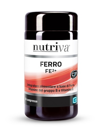 NUTRIVA FERRO FE2+ 50 COMPRESSE - farmacia187.it