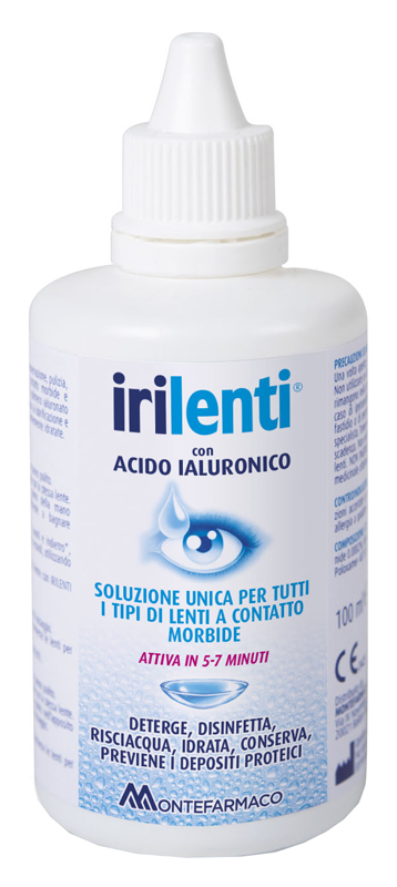 SOLUZIONE UNICA PER LENTI A CONTATTO IRILENTI 100ML - farmacia187.it