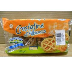 HAPPY FARM CROSTATA DI ALBICOCCHE SENZA GLUTINE 180 G - farmacia187.it