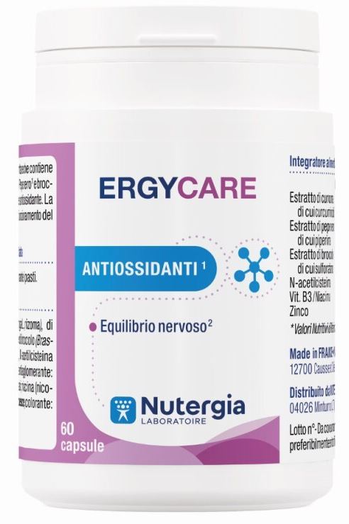 NUTERGIA ERGYCARE 60 CAPSULE - farmacia187.it