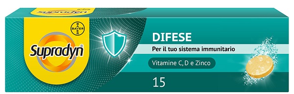 SUPRADYN DIFESE 15 COMPRESSE EFFERVESCENTI - farmacia187.it