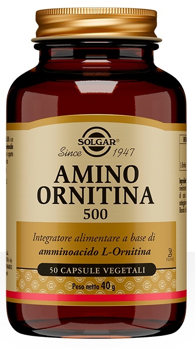 AMINO ORNITINA 500 50 CAPSULE VEGETALI - farmacia187.it