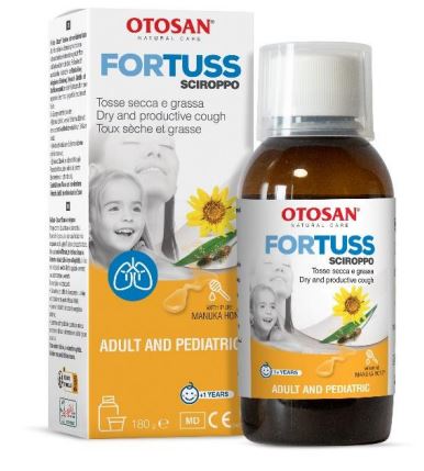 OTOSAN FORTUSS SCIROPPO GOLA 180 G - farmacia187.it