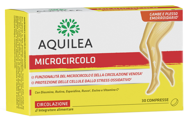AQUILEA MICROCIRCOLO 30 COMPRESSE - farmacia187.it