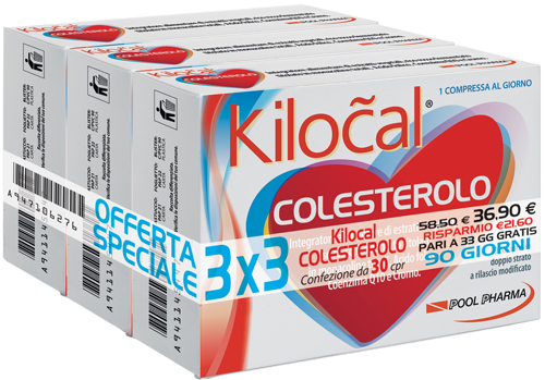 KILOCAL COLESTEROLO 30 COMPRESSE - farmacia187.it