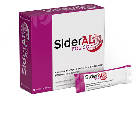 SIDERAL FOLICO 30 MG 20 BUSTINE OROSOLUBILI - farmacia187.it