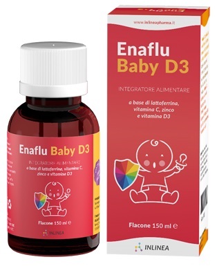 ENAFLU BABY D3 SOLUZIONE ORALE 150 ML - farmacia187.it