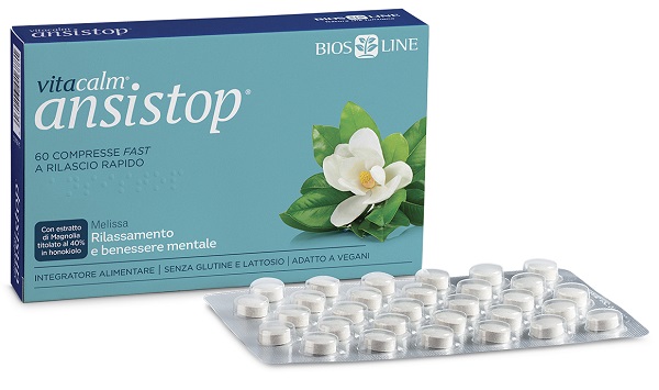 VITACALM ANSISTOP 60 COMPRESSE - farmacia187.it