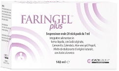 FARINGEL PLUS 20 STICK PACK 7 ML - farmacia187.it
