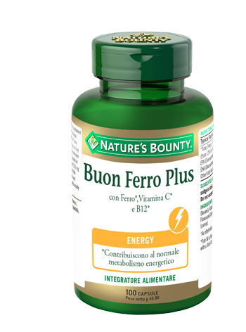BUON FERRO PLUS 100 CAPSULE - farmacia187.it